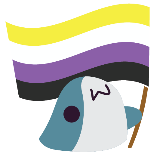 :Blobhaj_Flag_Nonbinary: